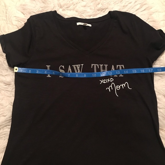 Maurices I Saw That XOXO Mom Graphic Tee NWOT Size XS - Picture 6 of 8